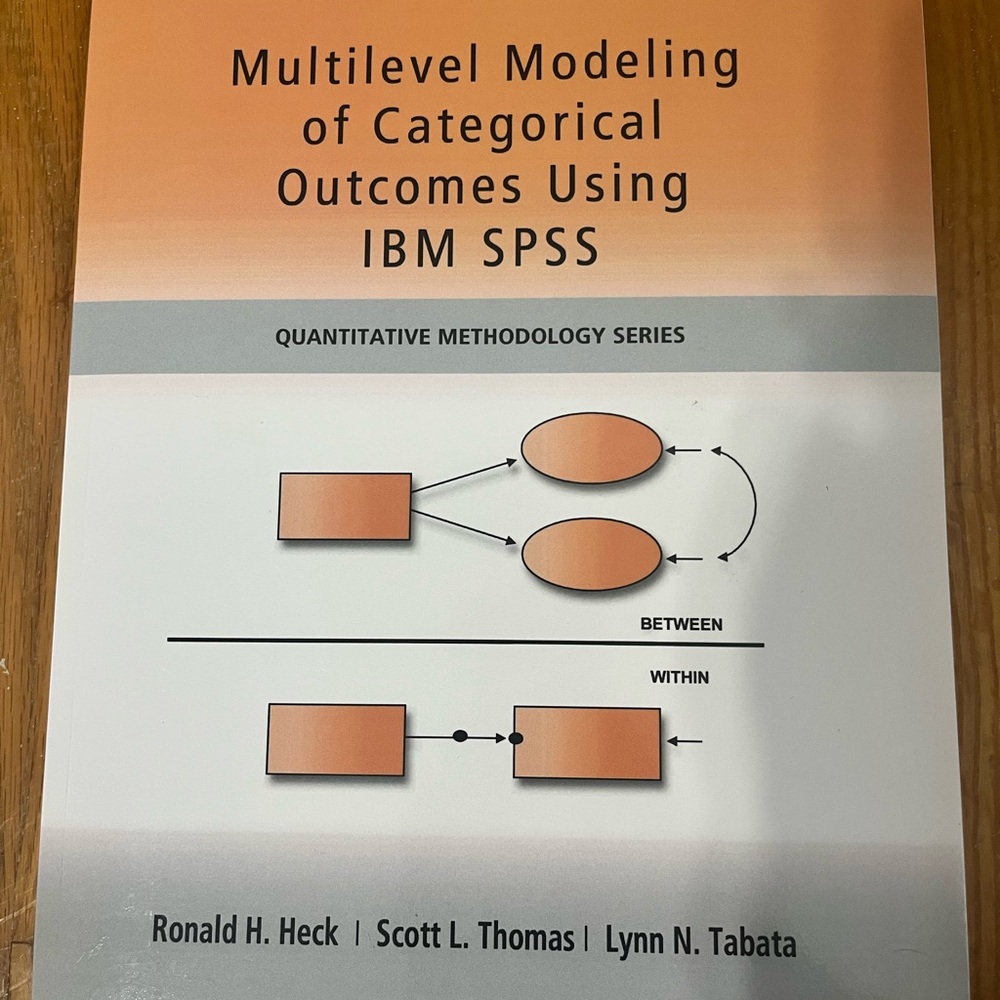 Multilevel Modelling of Categorical Outcomes Using IBM SPSS